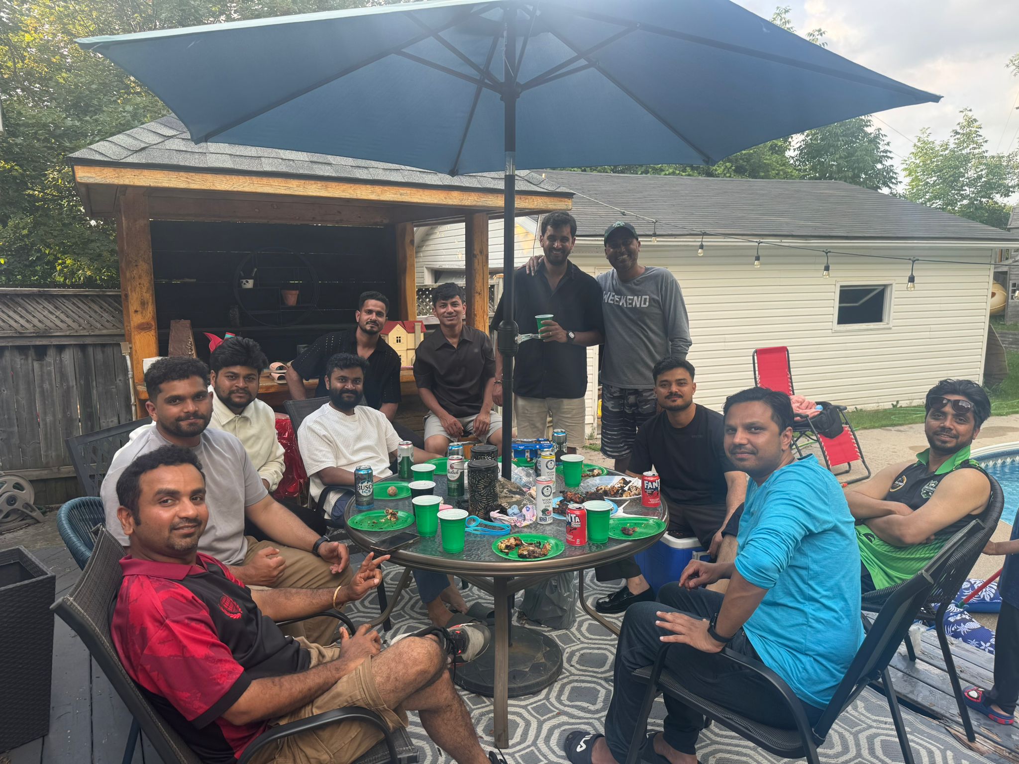 Challengers CC team BBQ get-together