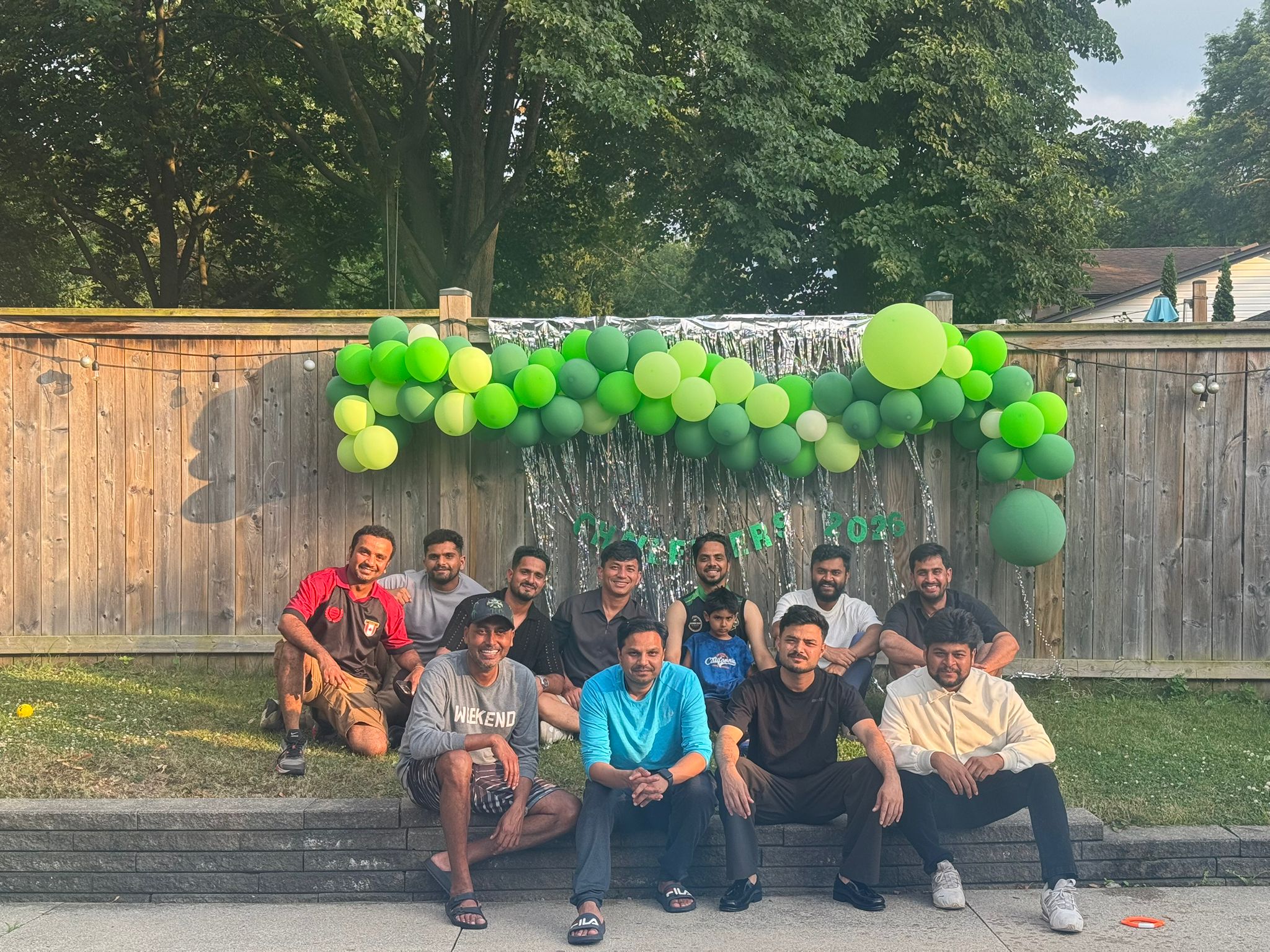 Challengers CC team BBQ get-together